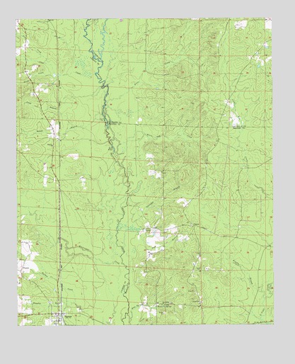 Tinsman, AR USGS Topographic Map