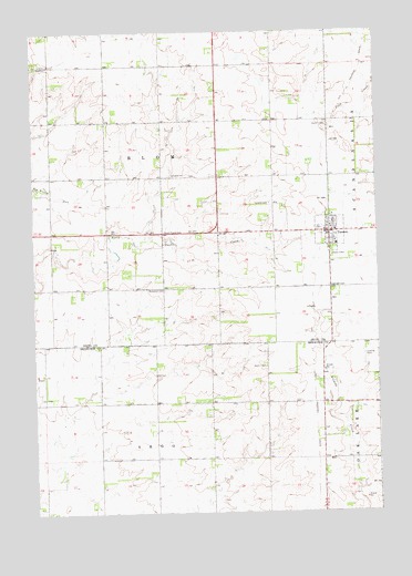 Toronto, SD USGS Topographic Map