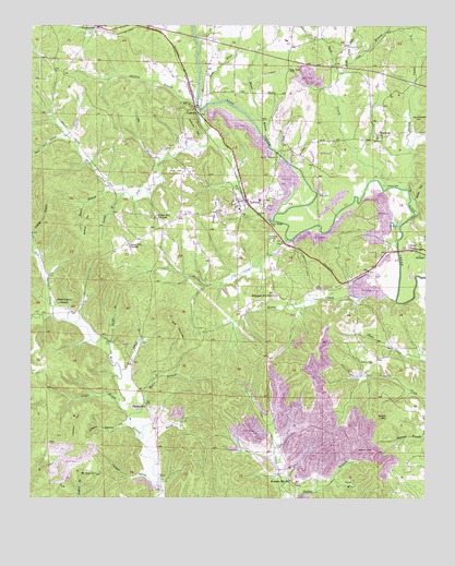 Townley, AL USGS Topographic Map