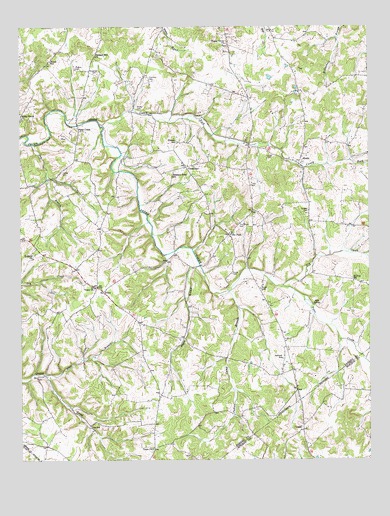 Tracy, KY USGS Topographic Map