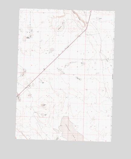 Capehart Lake, OR USGS Topographic Map