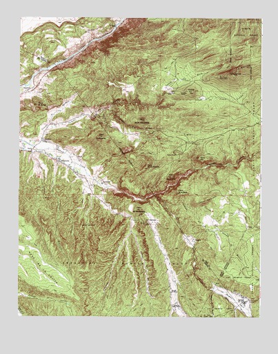 Trampas, NM USGS Topographic Map