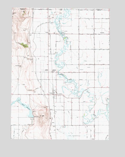 Trenton, UT USGS Topographic Map