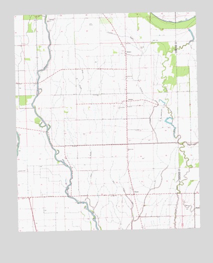 Tribbett, MS USGS Topographic Map