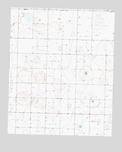 Tule Lake NW, TX USGS Topographic Map