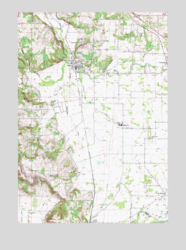 Turner, OR USGS Topographic Map