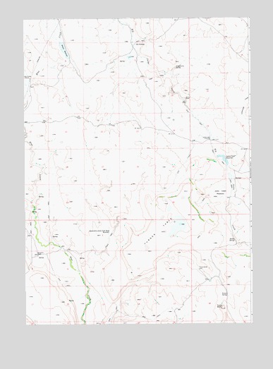 Turner Table, ID USGS Topographic Map
