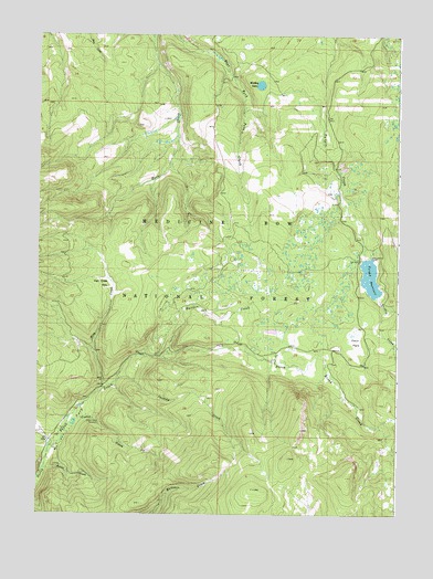 Turpin Reservoir, WY USGS Topographic Map