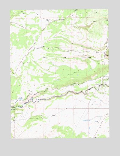 Tuscan Buttes NE, CA USGS Topographic Map