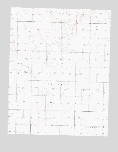 Ulysses NW, KS USGS Topographic Map