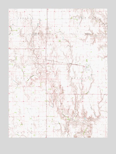 Upland, NE USGS Topographic Map