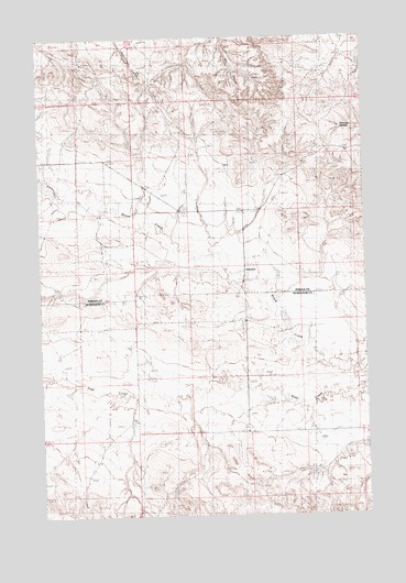 Valentine, MT USGS Topographic Map