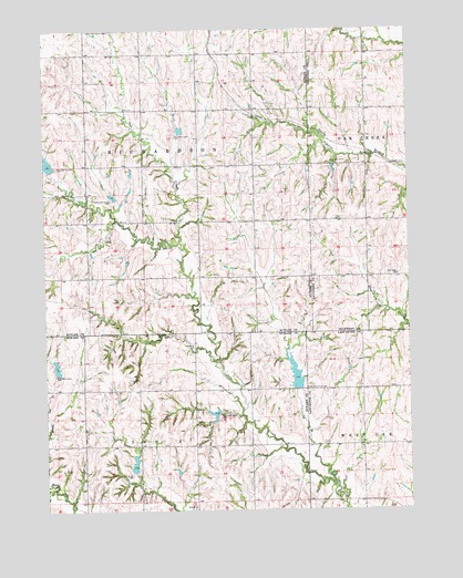 Valparaiso SW, NE USGS Topographic Map