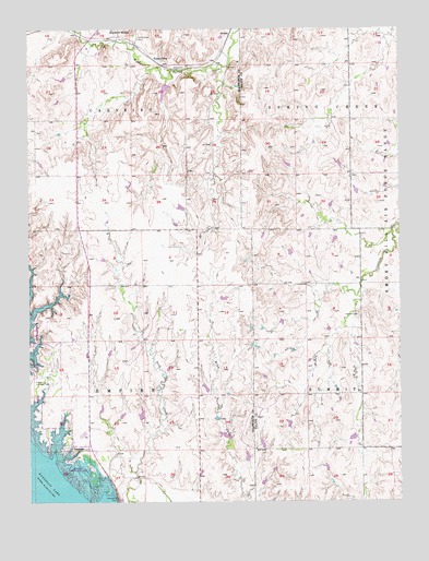 Venango, KS USGS Topographic Map
