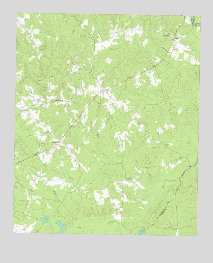 Vesta, GA USGS Topographic Map
