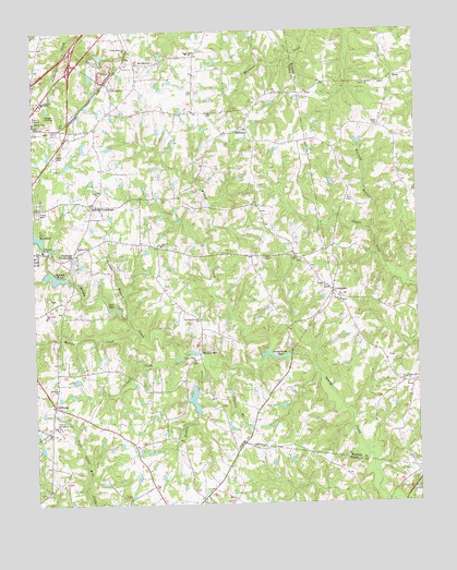 Vicksboro, NC USGS Topographic Map