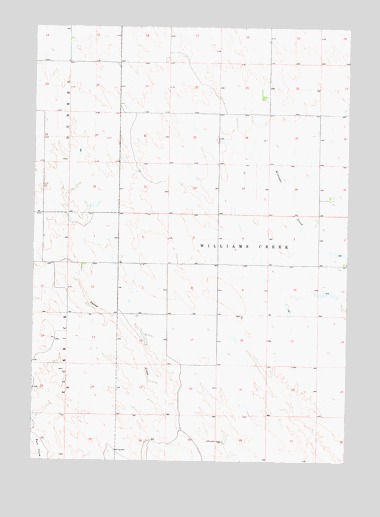 Vivian SW, SD USGS Topographic Map