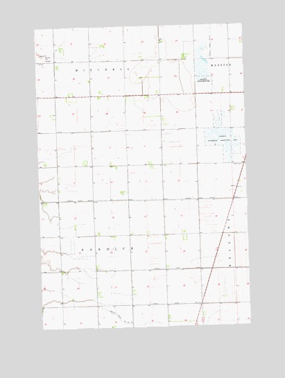 Wahpeton NE, MN USGS Topographic Map