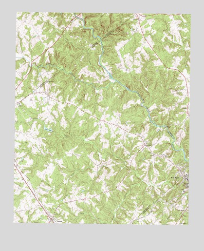 Ware Shoals West, SC USGS Topographic Map