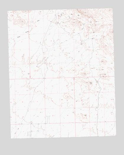 Warm Springs SE, AZ USGS Topographic Map