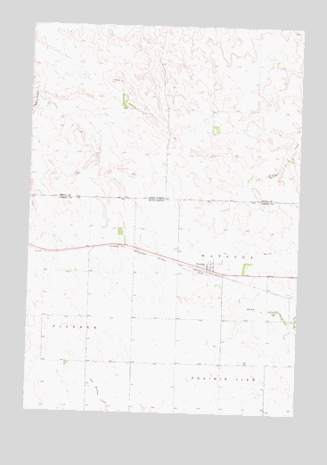Watauga, SD USGS Topographic Map