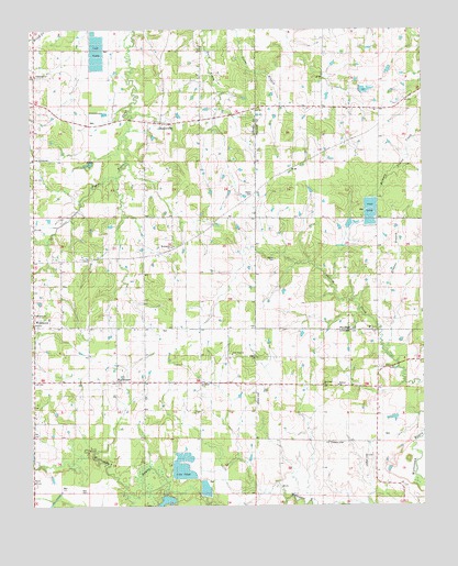 Wattensaw, AR USGS Topographic Map