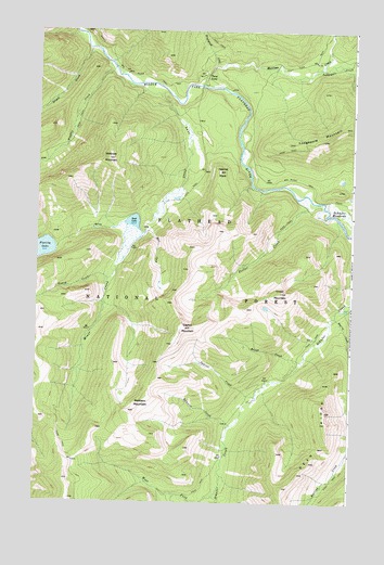 Capitol Mountain, MT USGS Topographic Map