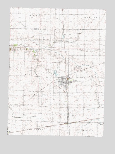 Wenona, IL USGS Topographic Map