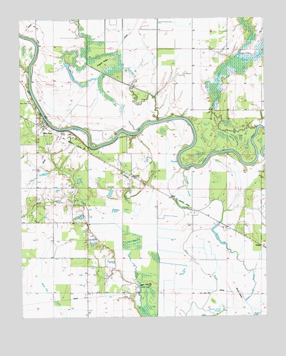 West Point, AR USGS Topographic Map