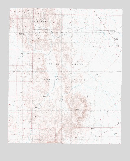 Capitol Peak, NM USGS Topographic Map