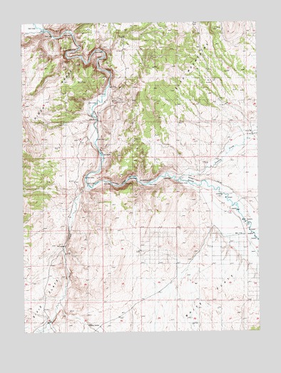 White Flats, NV USGS Topographic Map