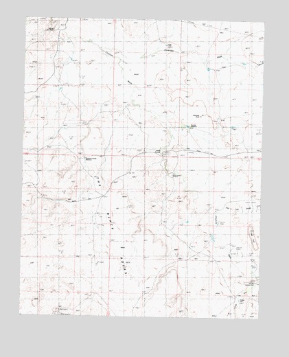 White Pockets, AZ USGS Topographic Map