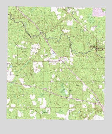 White Springs West, FL USGS Topographic Map