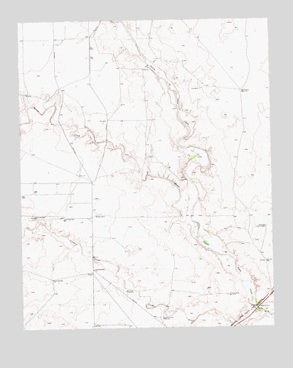 Whiteaker Ranch, TX USGS Topographic Map