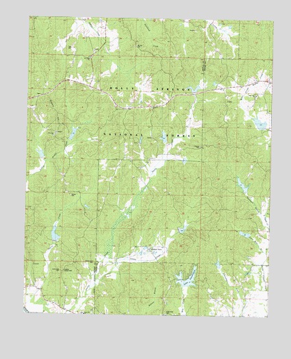 Whitten Town, MS USGS Topographic Map