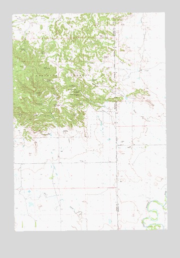 Capitol Rock, MT USGS Topographic Map