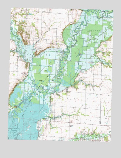 Wildcat Lake, IL USGS Topographic Map