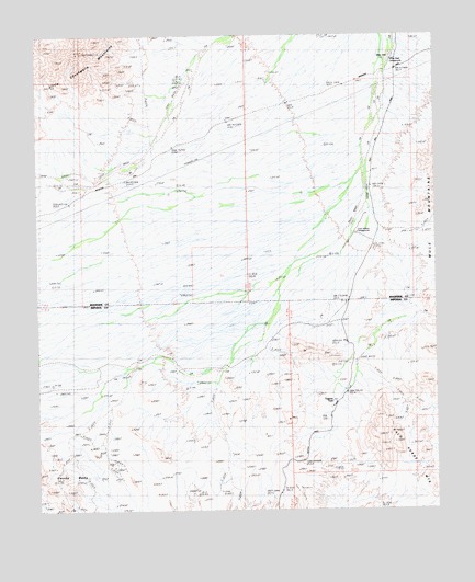 Wiley Well, CA USGS Topographic Map