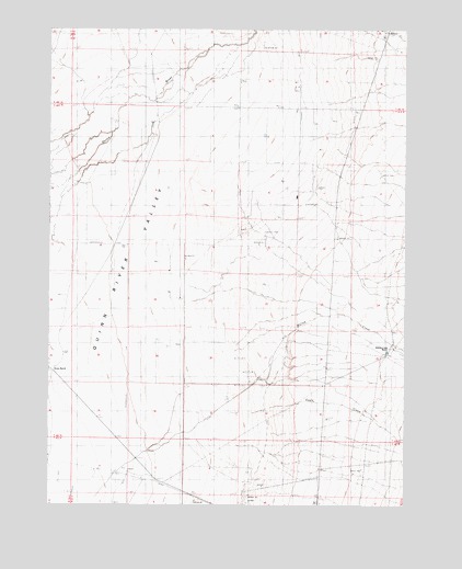 Willow Creek Ranch, NV USGS Topographic Map