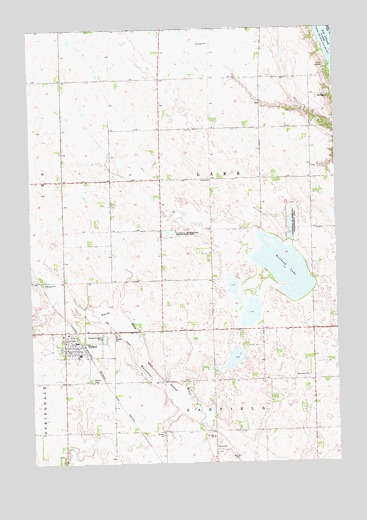 Wilmot, SD USGS Topographic Map