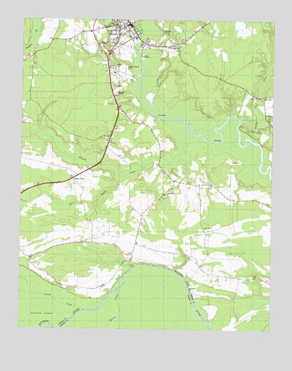 Windsor South, NC USGS Topographic Map