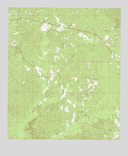 Winn, AL USGS Topographic Map