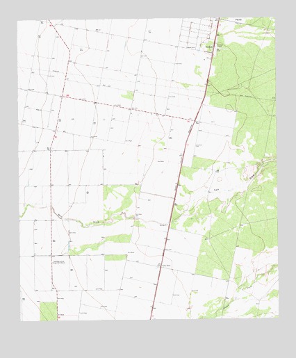 Worsham, TX USGS Topographic Map