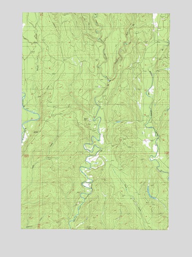 Wynoochee Valley NE, WA USGS Topographic Map