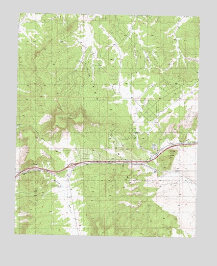 Yampai SE, AZ USGS Topographic Map