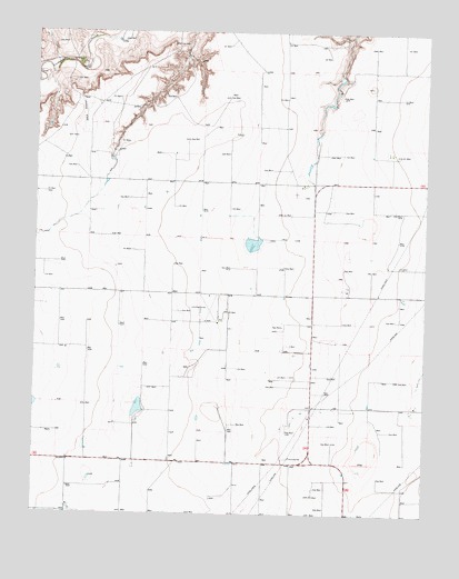 Capps Switch NW, TX USGS Topographic Map