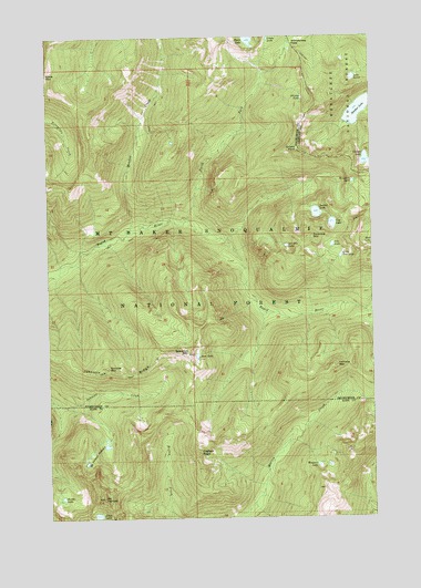 Captain Point, WA USGS Topographic Map