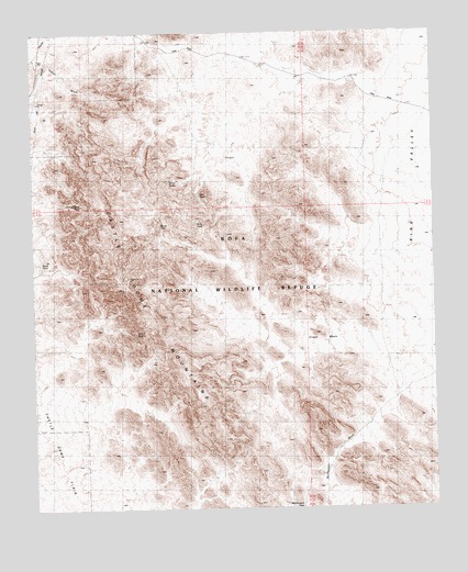 Arch Tank, AZ USGS Topographic Map