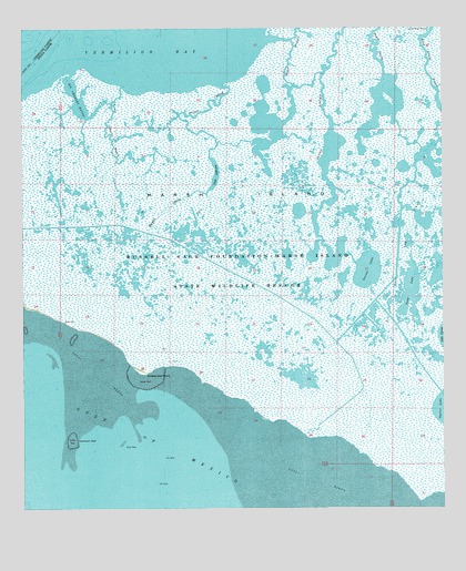 Bayou Lucien, LA USGS Topographic Map