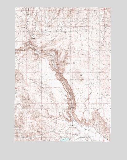 Becker Creek, OR USGS Topographic Map